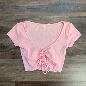 Pacsun Short Sleeve Crop Top